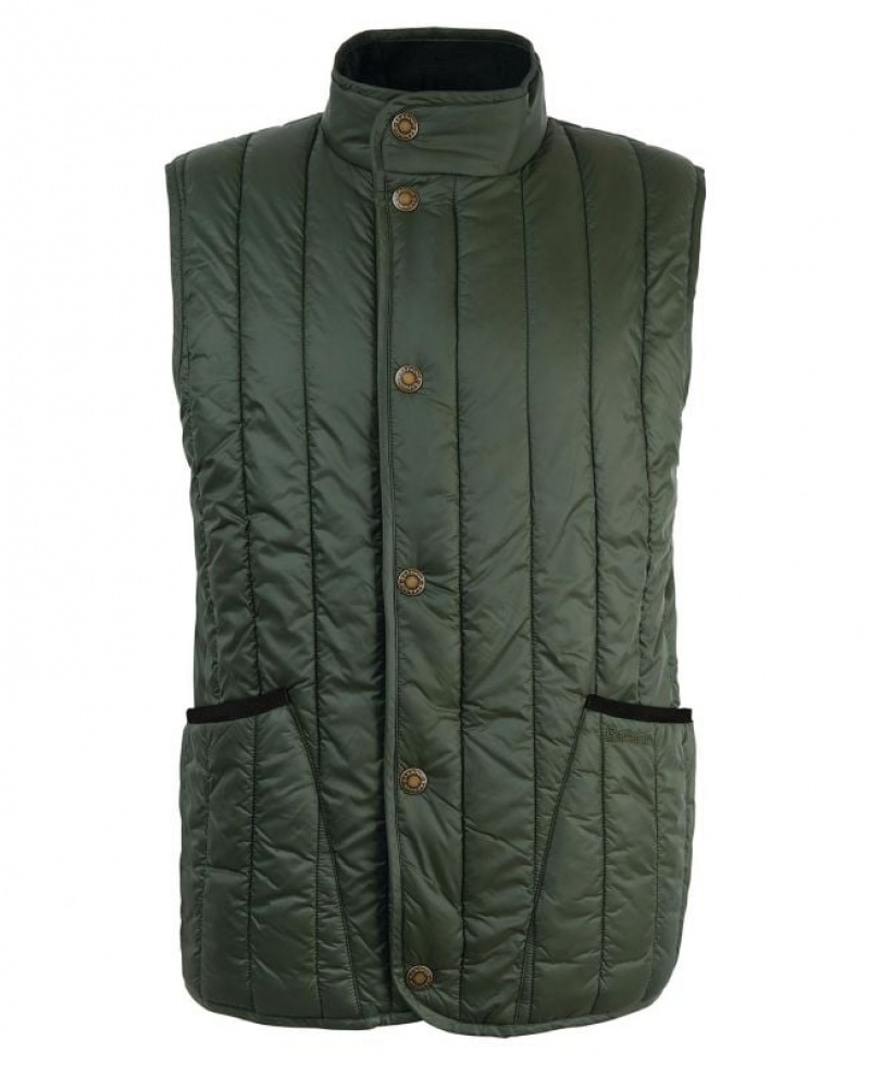 Dark Green Men Barbour Farndale Vest | US-4607ZMLGE