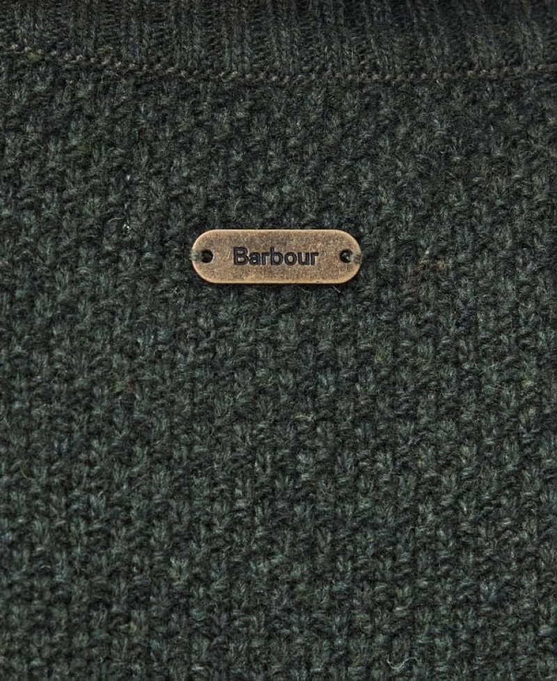 Dark Green Women Barbour Burne Dress | US-8429TXLJH