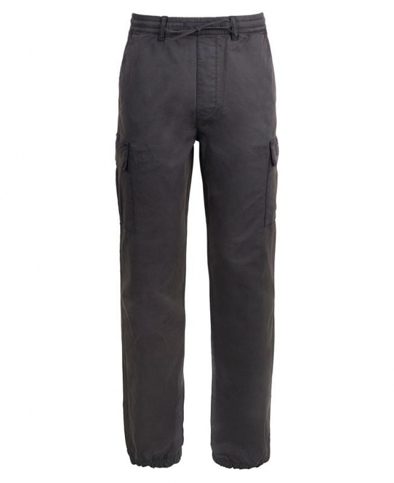 Dark Grey Men Barbour International Form Pants | US-8126DNAUP