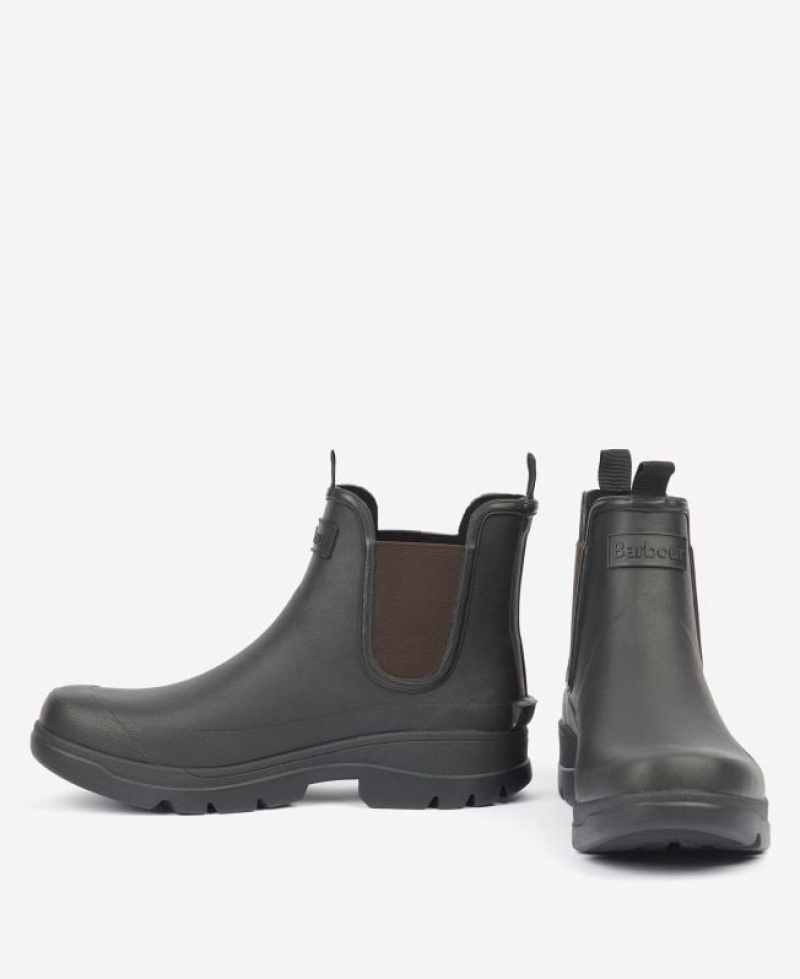 Dark Grey Men Barbour Nimbus Wellingtons Rain Boots | US-4267TUODZ