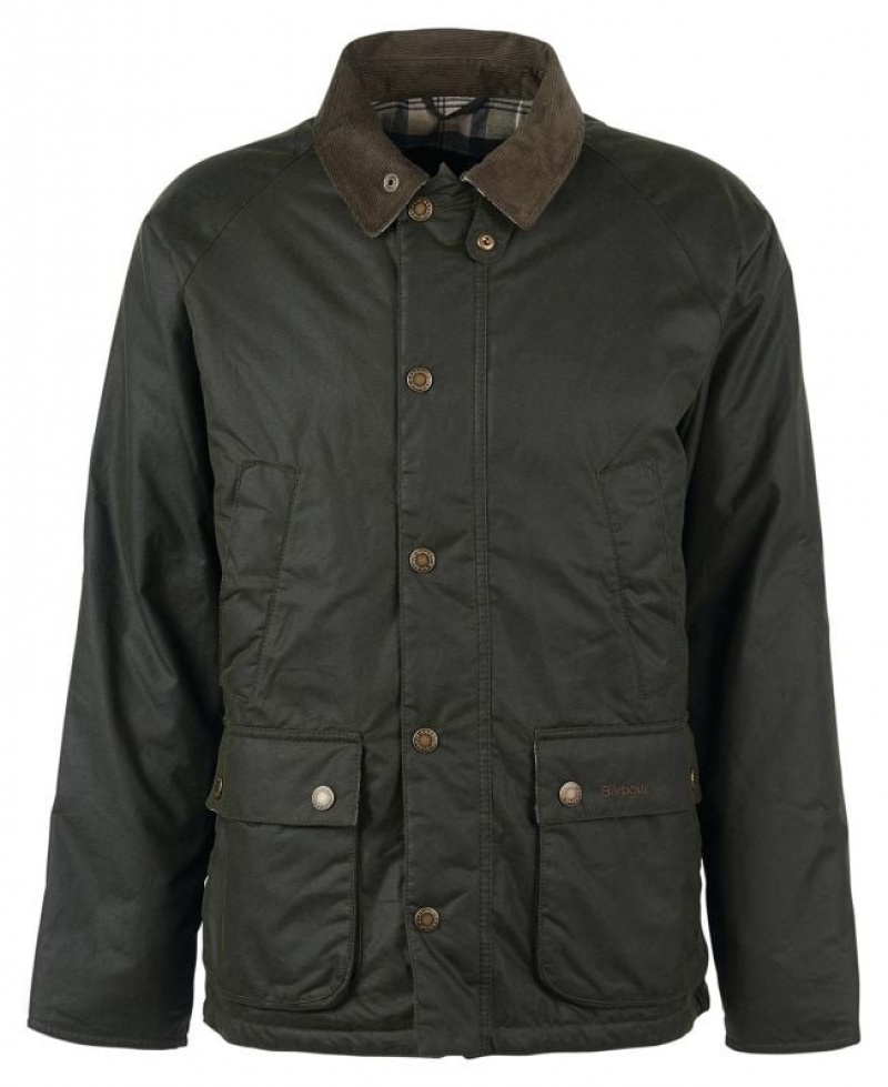 Green Men Barbour Ambleside Waxed Jacket | US-3425EKZPN