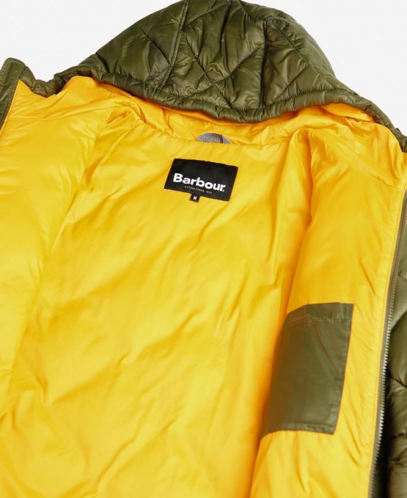 Green Men Barbour Beacon Starling Quilted Jacket | US-1673XOQFR