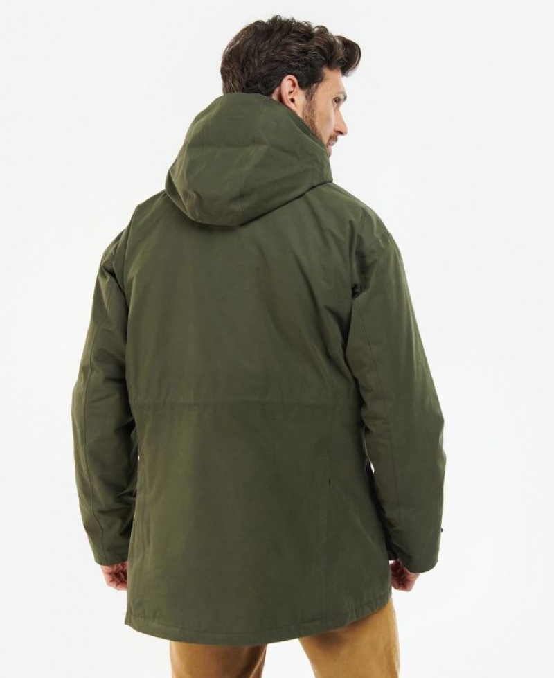 Green Men Barbour Beaconsfield Casual Jacket | US-5274JHQFP