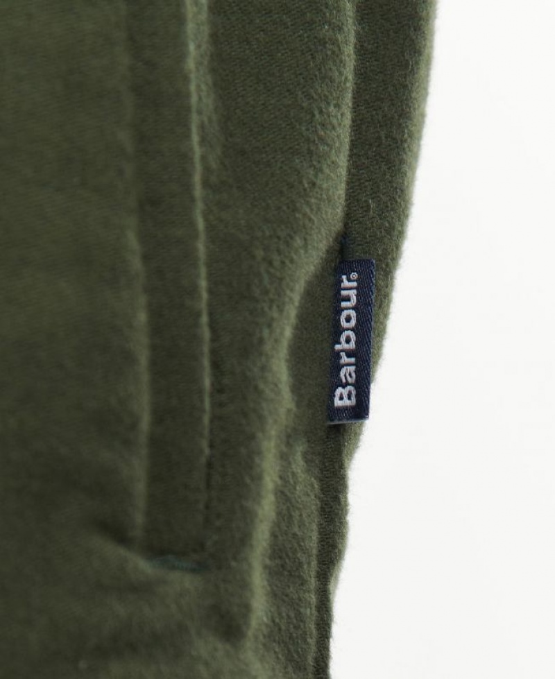 Green Men Barbour Carrbridge Overshirt | US-2051GDPCB