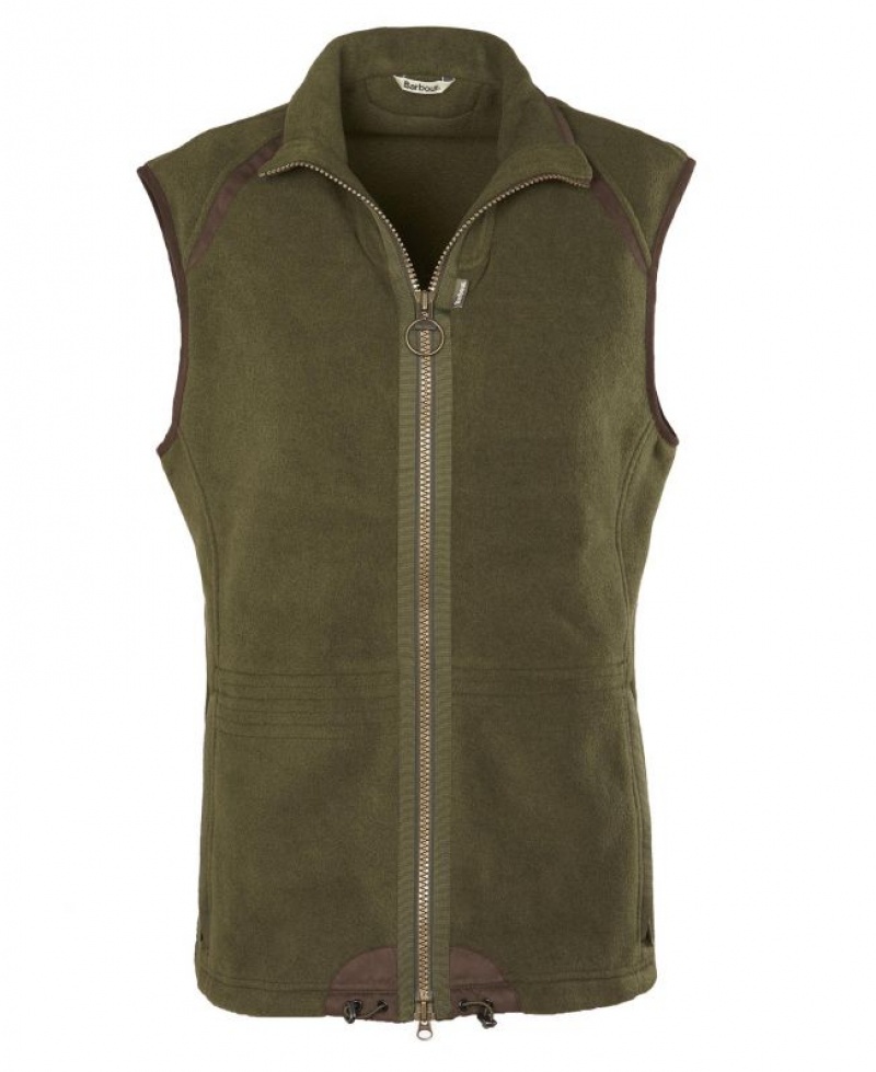 Green Men Barbour Langdale Vest | US-7685ABRTQ