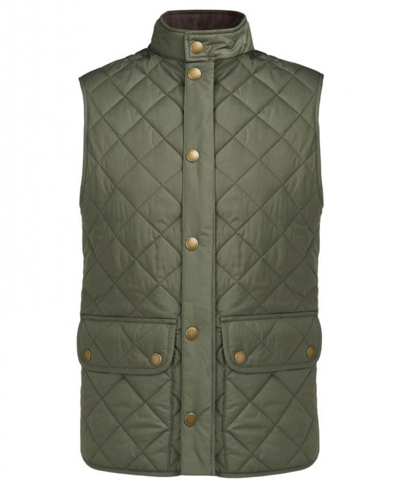 Green Men Barbour Lowerdale Vest | US-3872DYSIQ