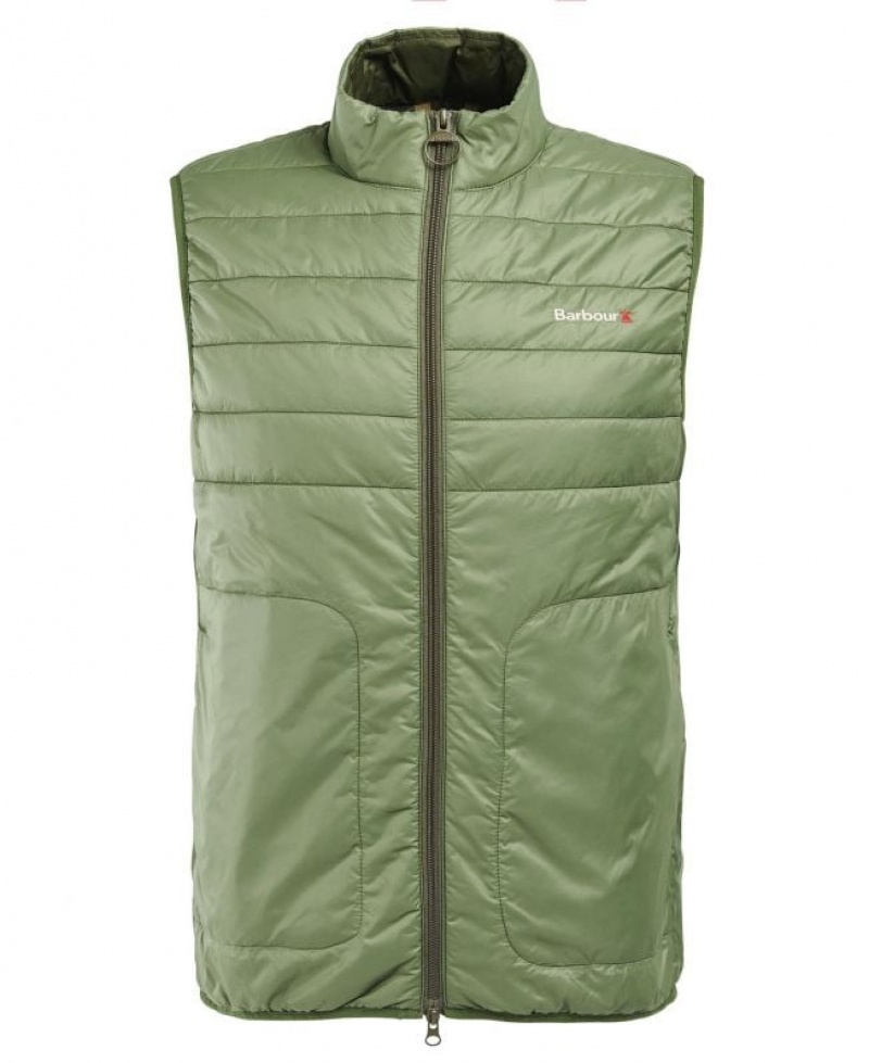 Green Men Barbour Shoreline Vest | US-5207PXKAH