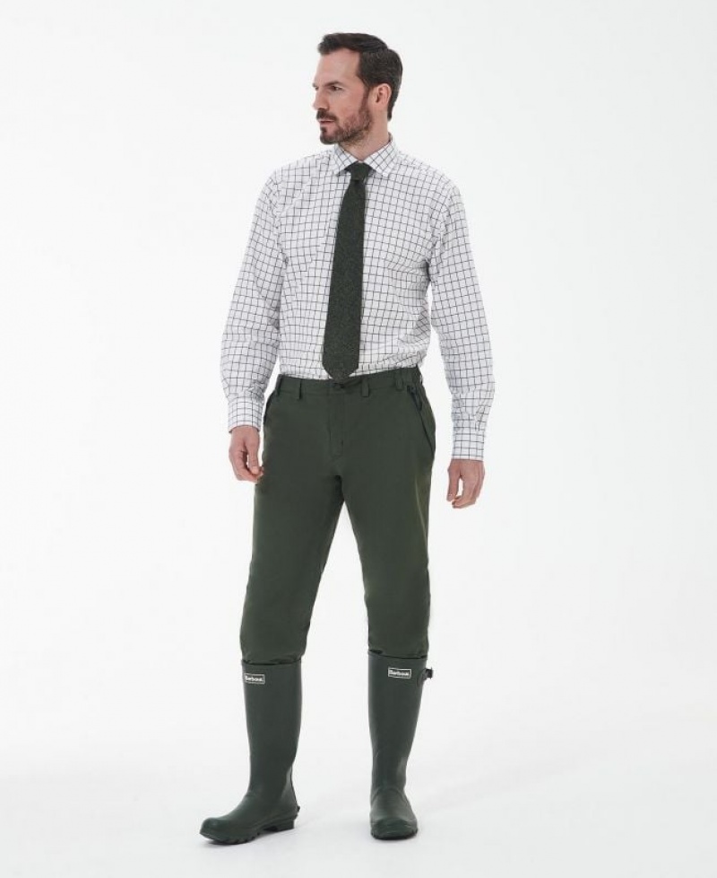 Green Men Barbour Swinton Active Pants | US-1038IKHAB