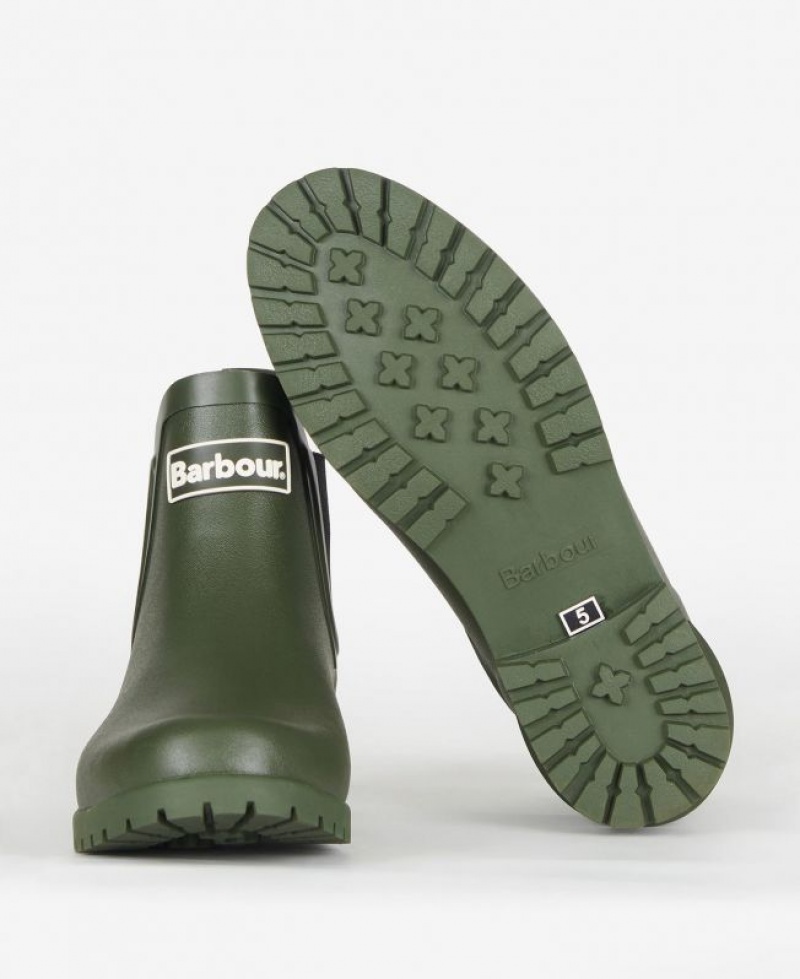 Green Women Barbour Wilton Wellingtons Rain Boots | US-3601WLGNK