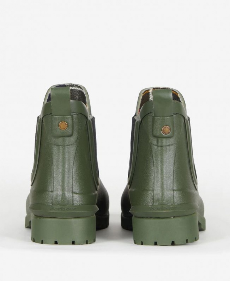 Green Women Barbour Wilton Wellingtons Rain Boots | US-3601WLGNK