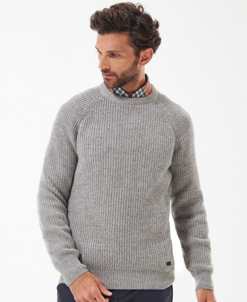 Grey Men Barbour Horseford Sweatshirt | US-4137ECBTH