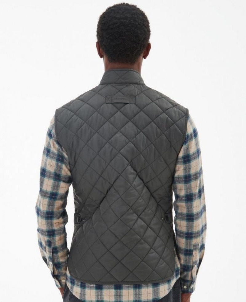 Grey Men Barbour Lowerdale Vest | US-6795WMICG