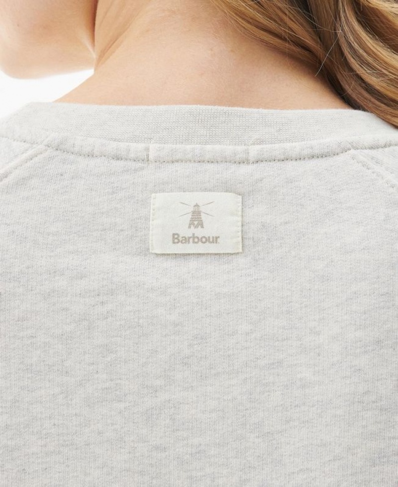 Grey Women Barbour Azalea Sweatshirt | US-2706WZBGA