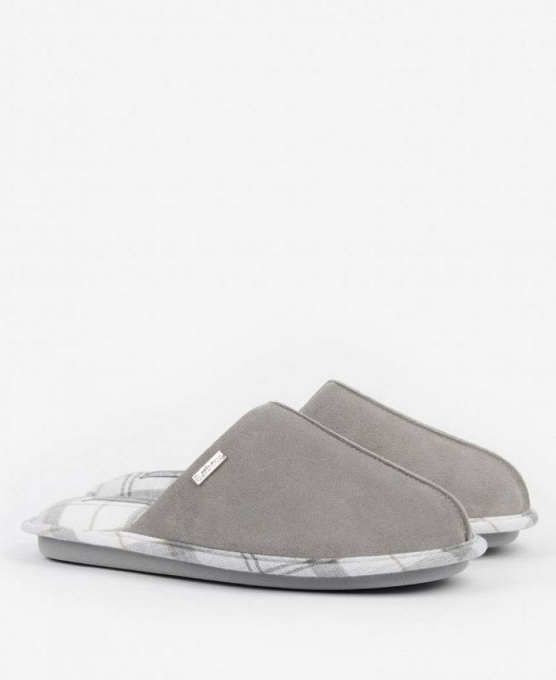 Grey Women Barbour Simone Slippers | US-7591PTMIG