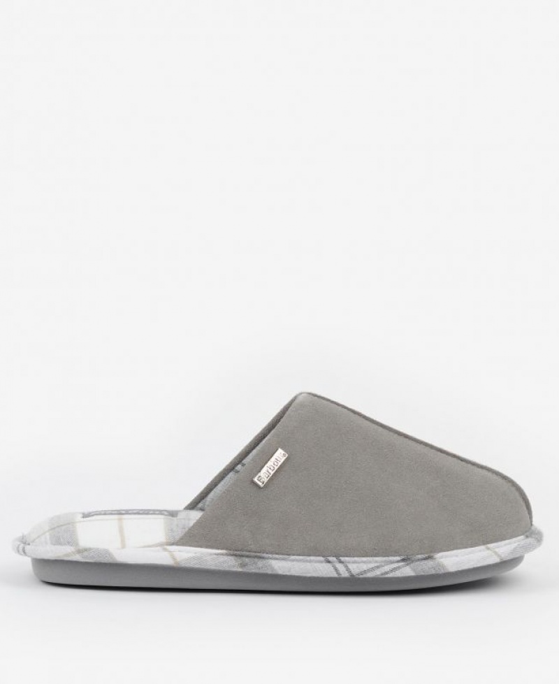 Grey Women Barbour Simone Slippers | US-7591PTMIG