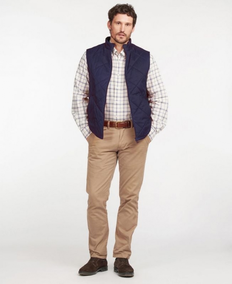 Indigo Men Barbour Finn Vest | US-9502MEVQT