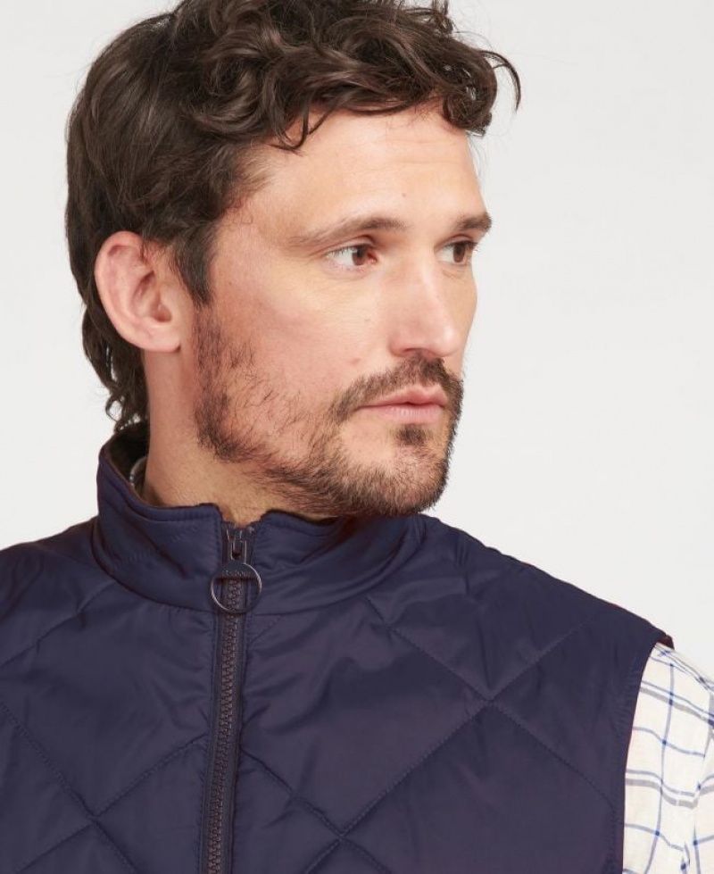 Indigo Men Barbour Finn Vest | US-9502MEVQT