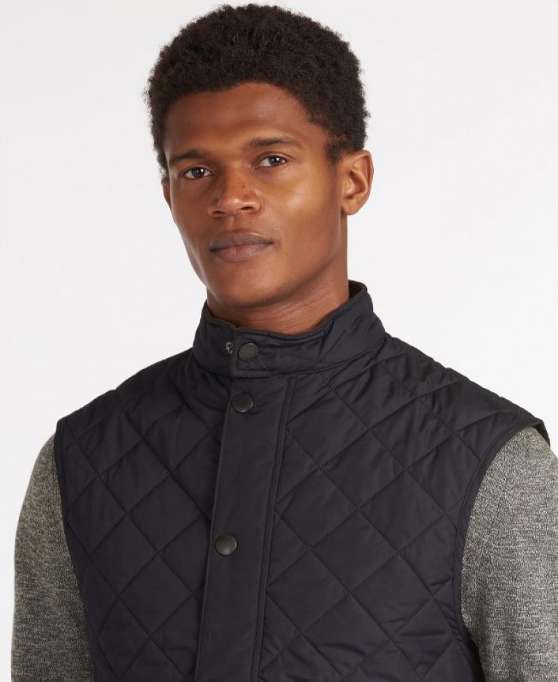 Indigo Men Barbour Lowerdale Vest | US-9071IMEBJ