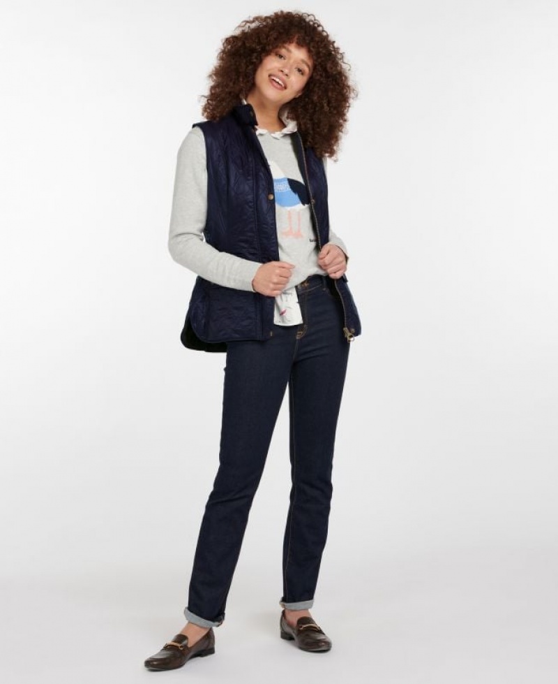 Indigo Women Barbour Wray Vest | US-9367ITPFO