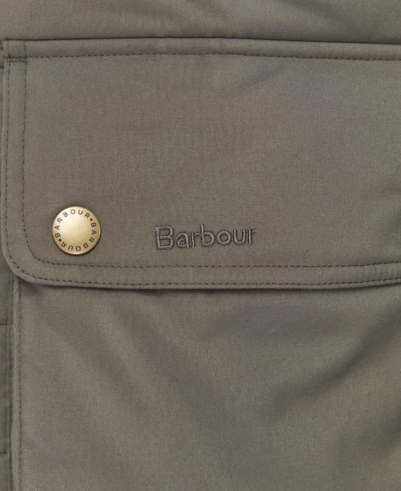 Khaki Men Barbour Bradford Vest | US-9056EPOTL