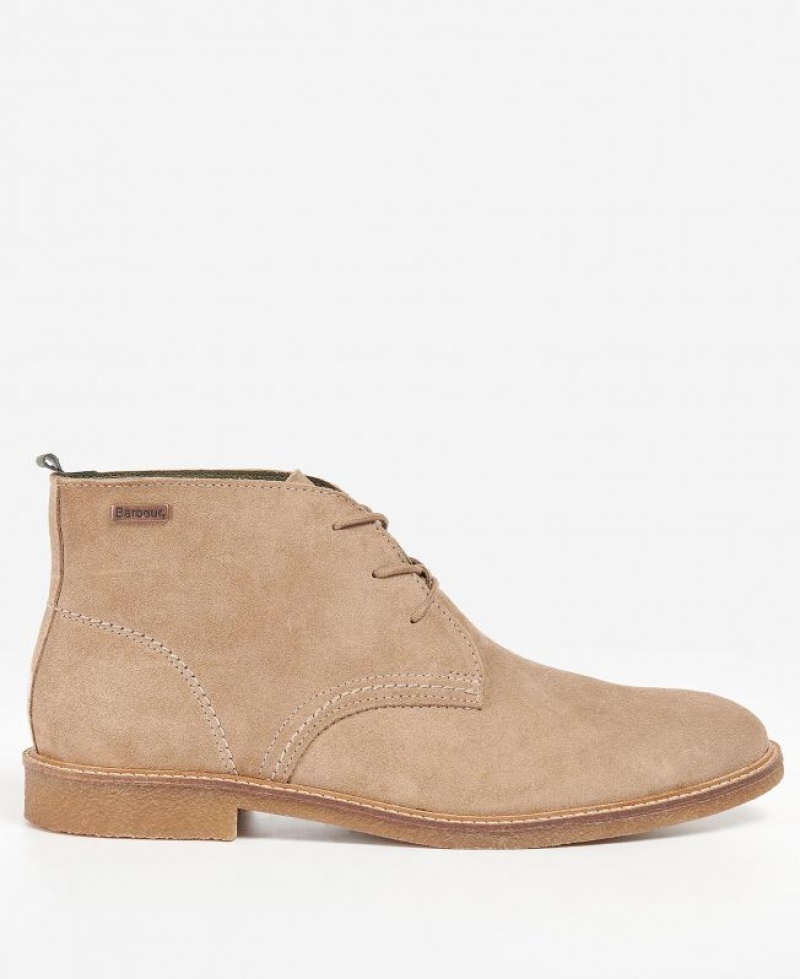 Khaki Men Barbour Sonoran Boots | US-3872KETAC