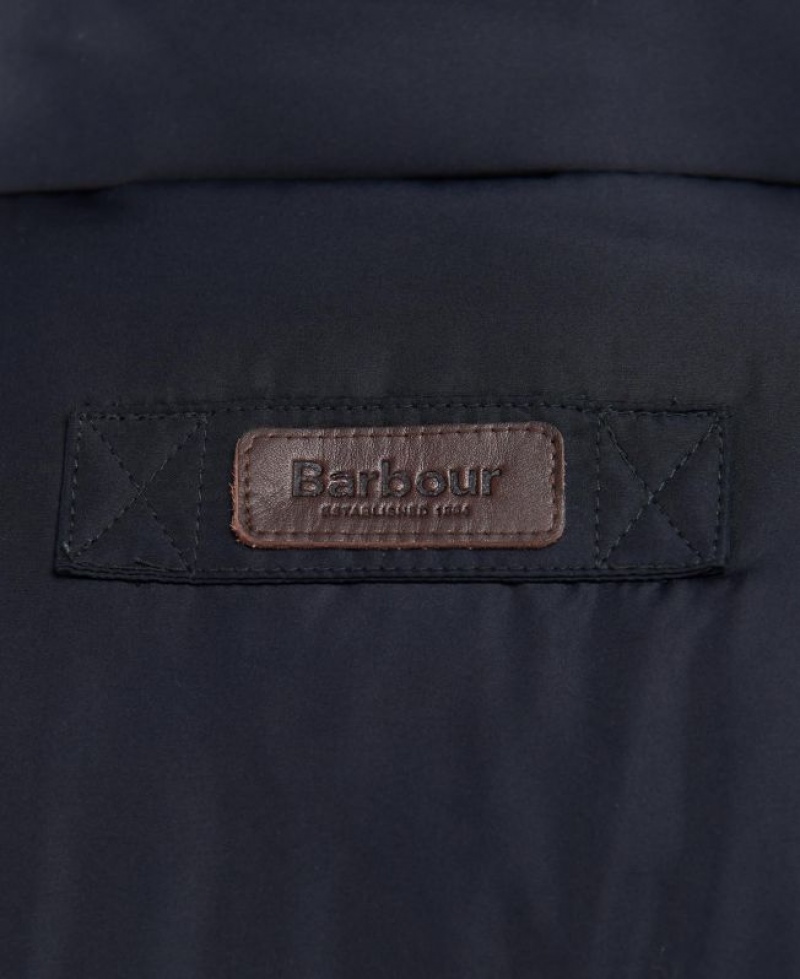 Navy Men Barbour Brendon Quilted Jacket | US-3982IRSNX