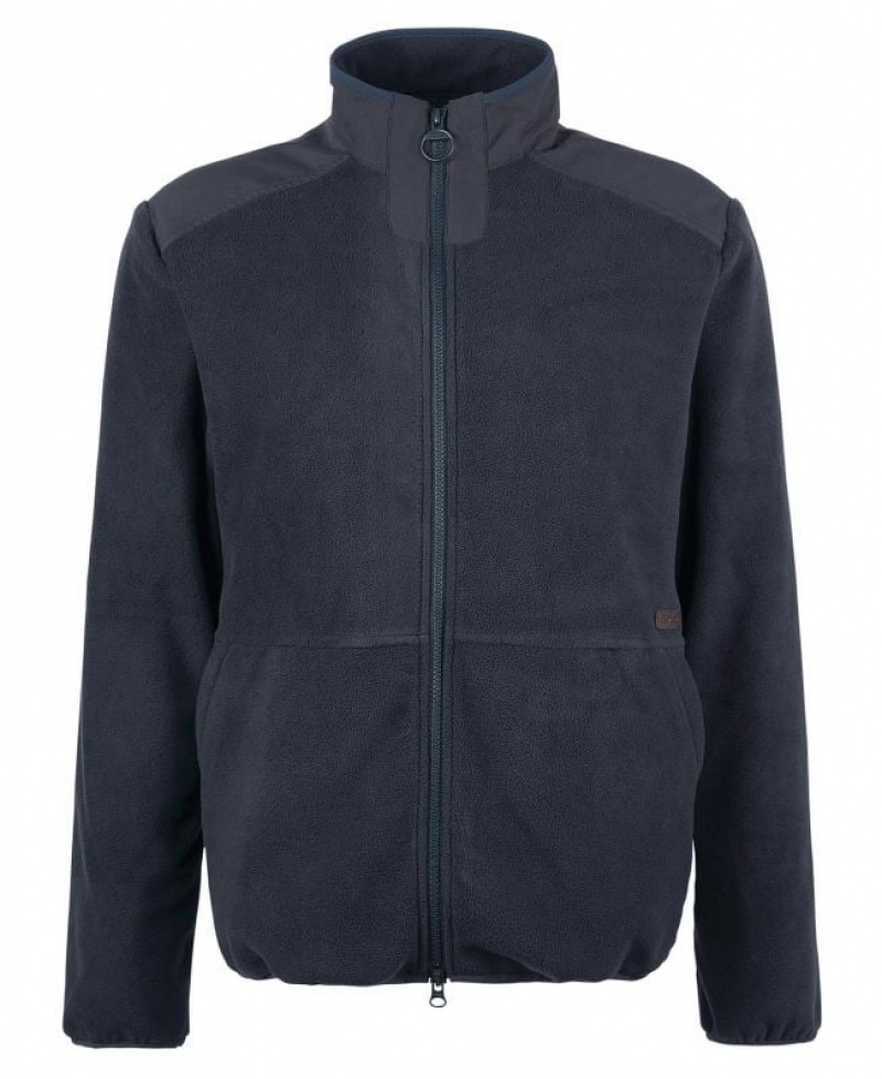 Navy Men Barbour Country Fleece | US-4632SREKY