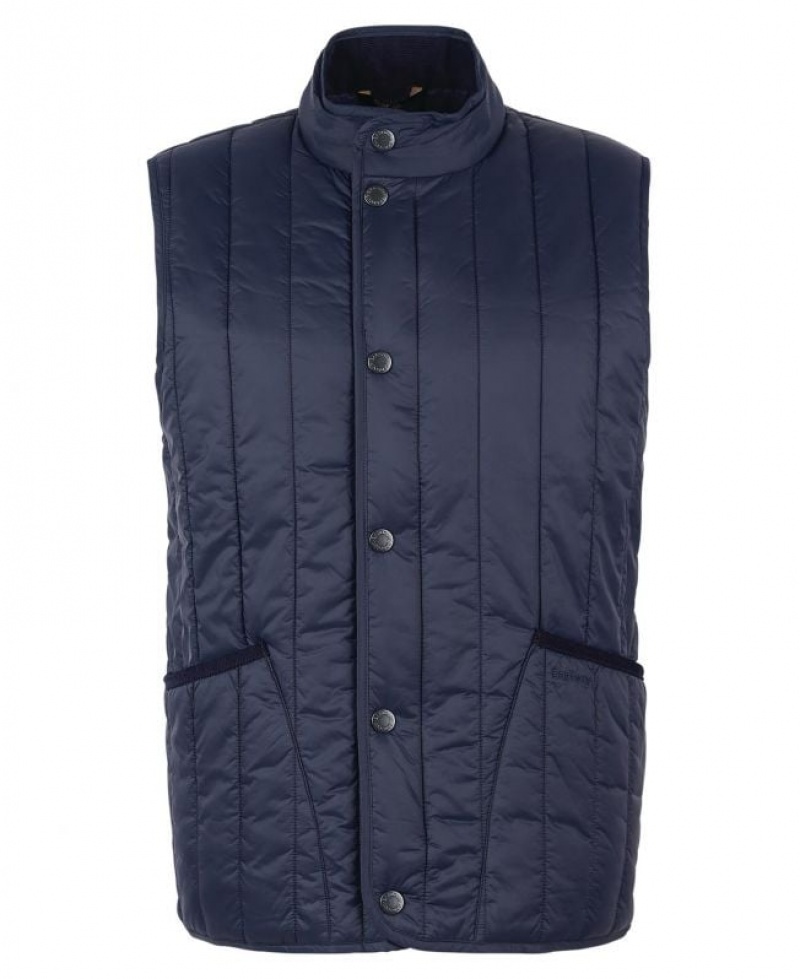 Navy Men Barbour Farndale Vest | US-0324NURED