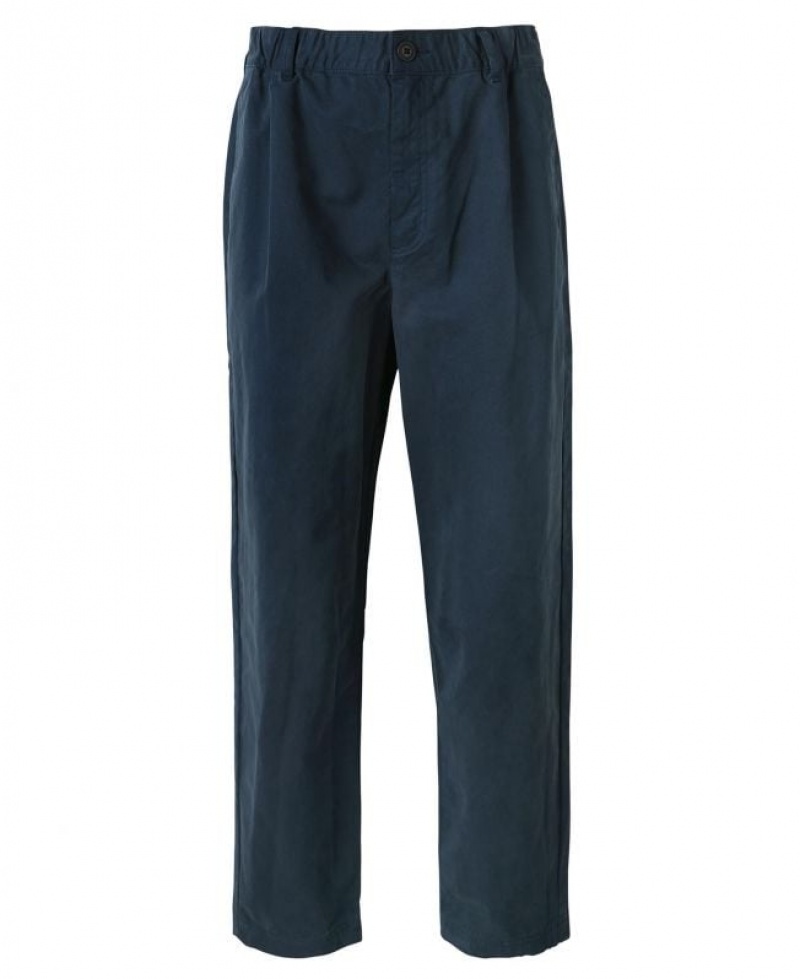 Navy Men Barbour Fullfort Pants | US-8126STMFW