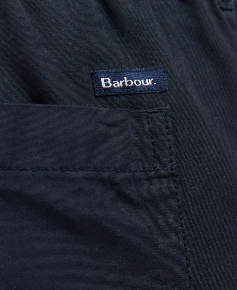 Navy Men Barbour Highgate Twill Pants | US-5762GNCEX