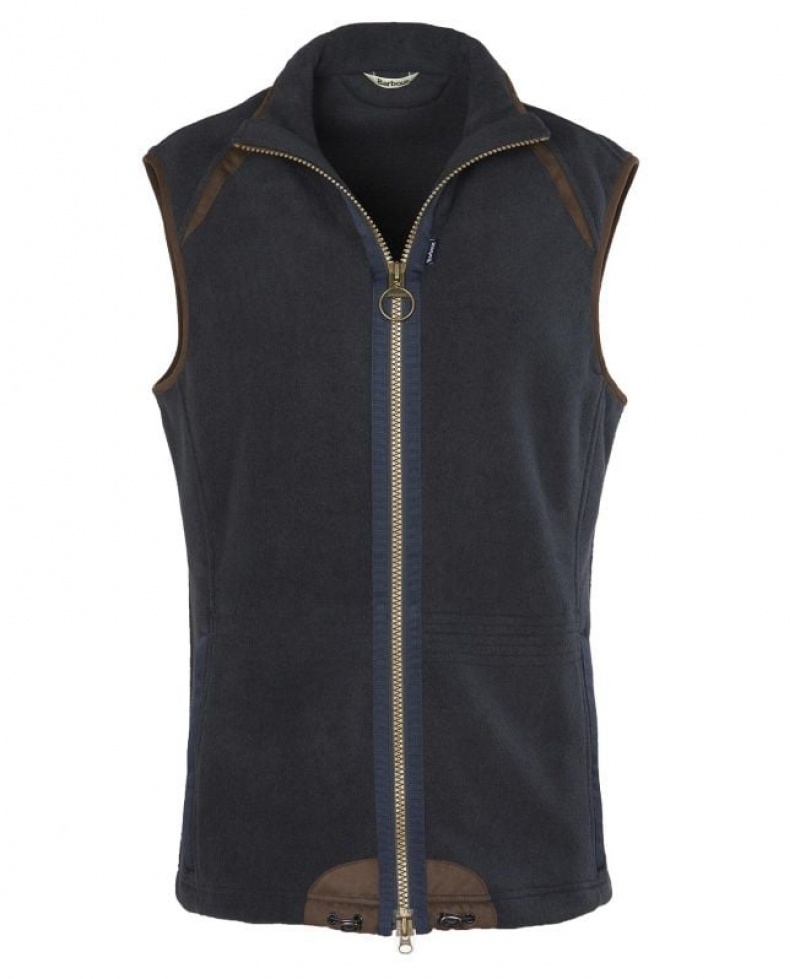 Navy Men Barbour Langdale Vest | US-4073PCKMW