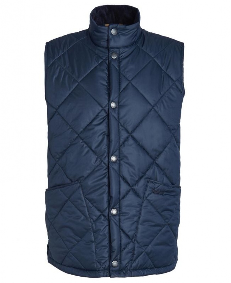 Navy Men Barbour Liddesdale Vest | US-5197WLPDX