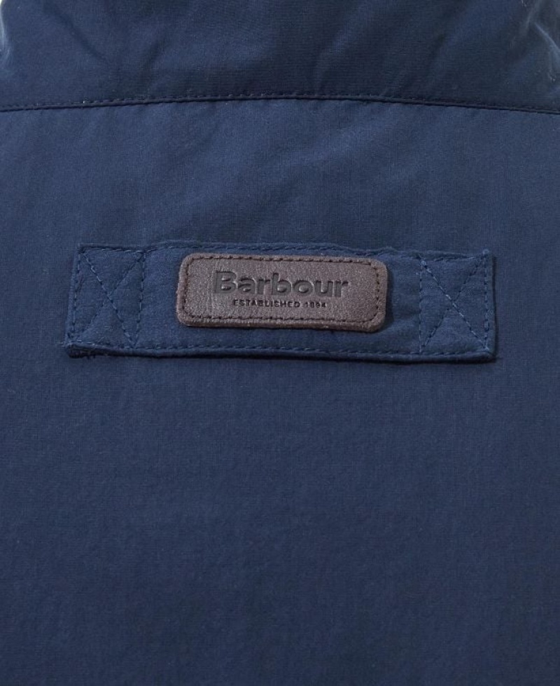 Navy Men Barbour Rennison Vest | US-3589FKZLP