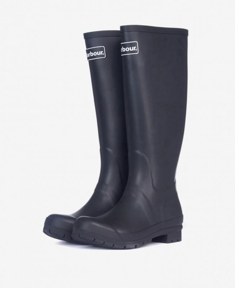 Navy Women Barbour Abbey Wellington Rain Boots | US-4926EXSLT