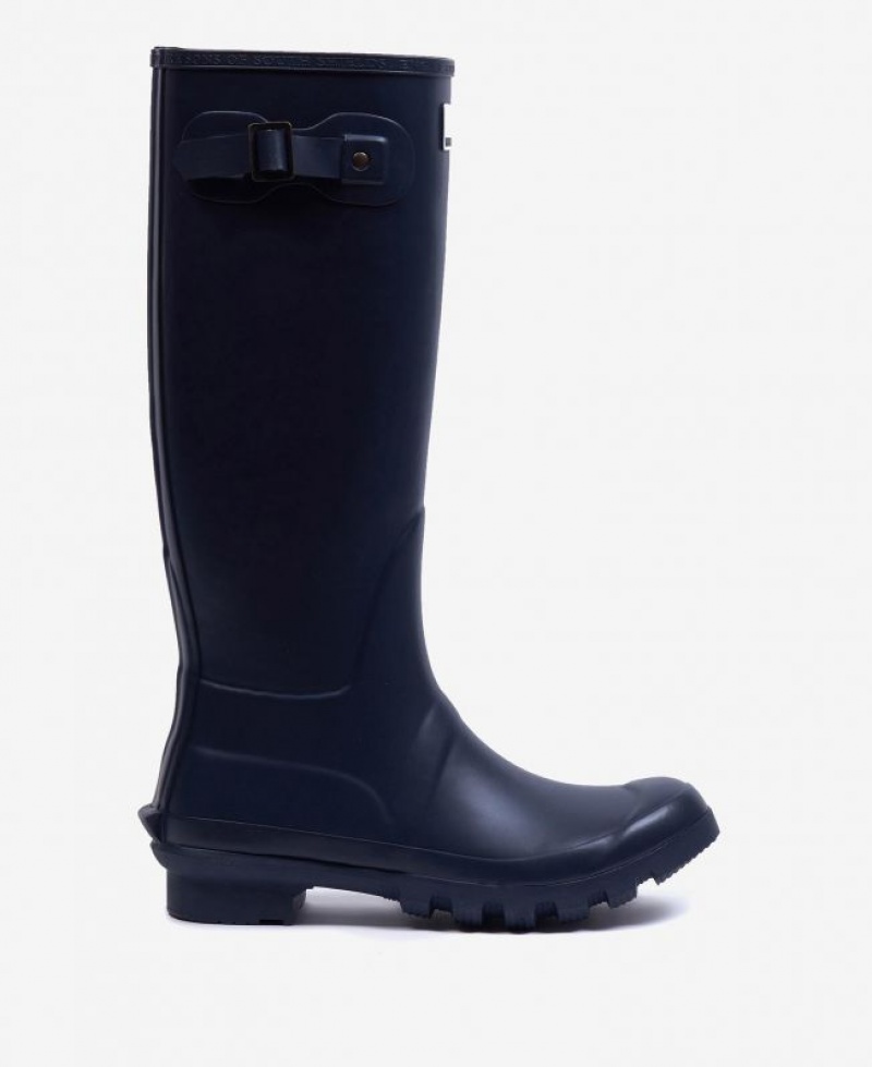 Navy Women Barbour Bede Wellington Rain Boots | US-4967ITVAB