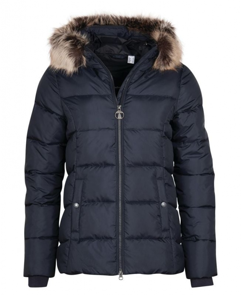 Navy Women Barbour Midhurst Quilted Jacket | US-4308FJTLB