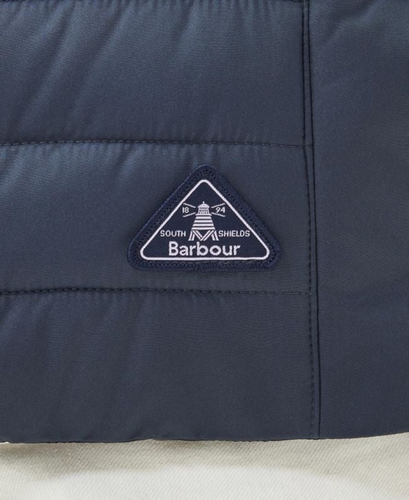 Navy Women Barbour Oxeye Vest | US-3048UEQXR