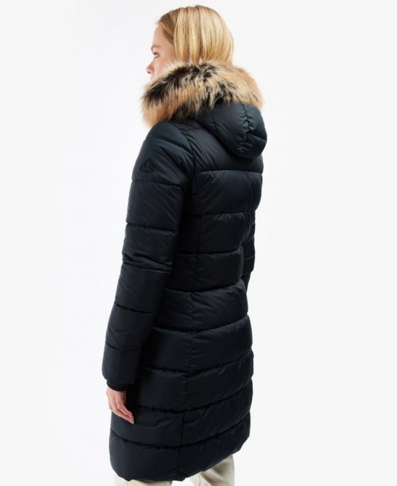 Navy Women Barbour Rosoman Quilted Jacket | US-1378WCZPR