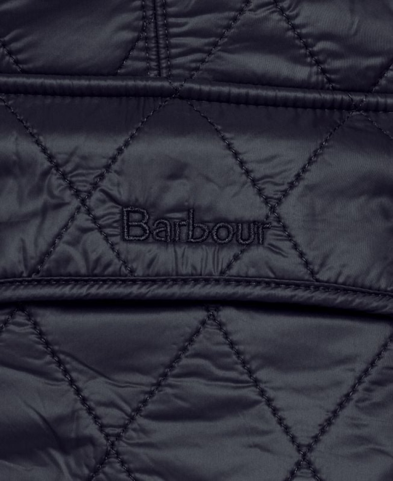 Navy Women Barbour Wray Vest | US-6279IMKTW