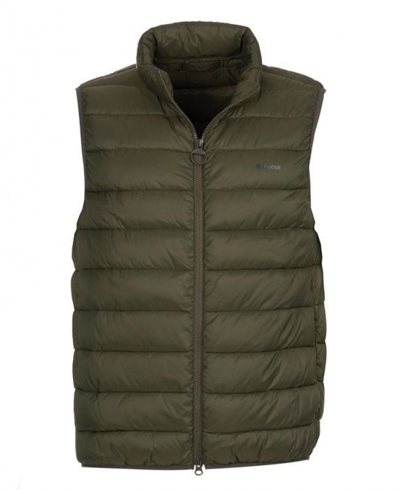 Olive Men Barbour Bretby Vest | US-7308LIPDS