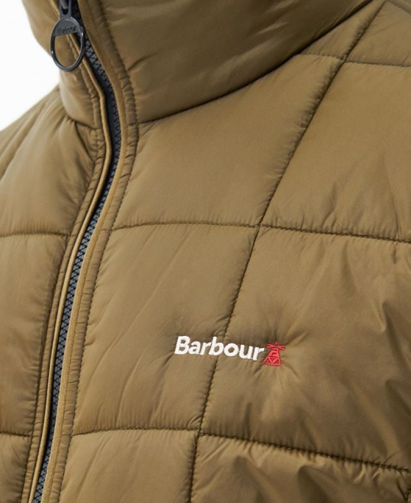 Olive Men Barbour Lowfell Fleece | US-9180SZXDO