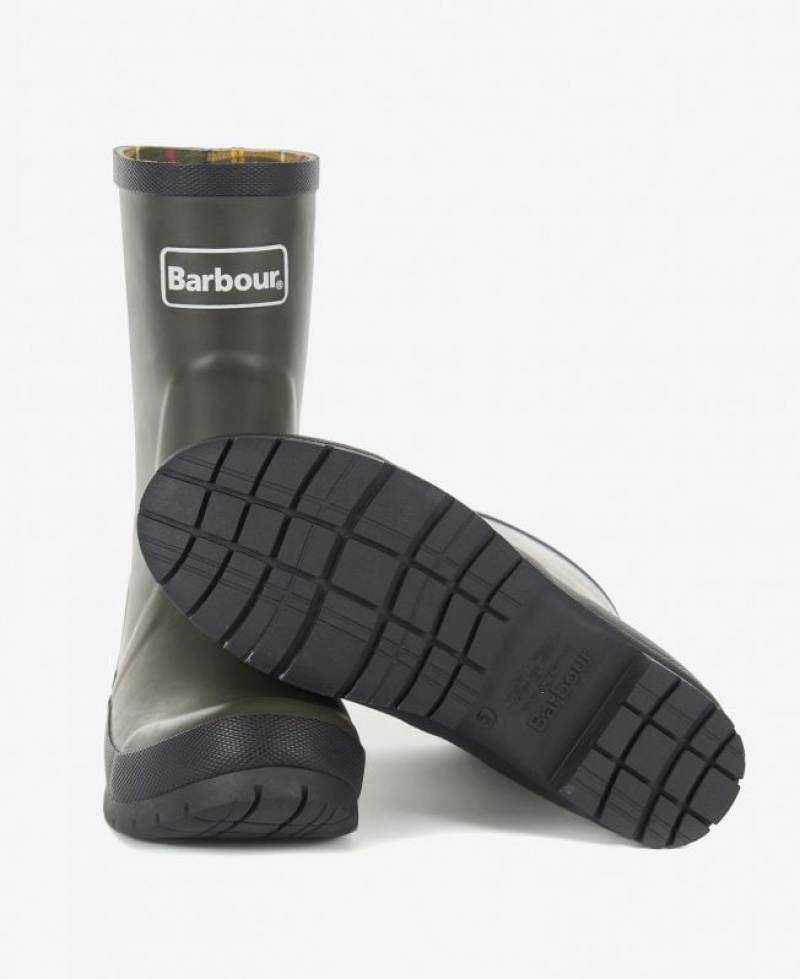 Olive Women Barbour Banbury Wellington Rain Boots | US-4576RXIZB