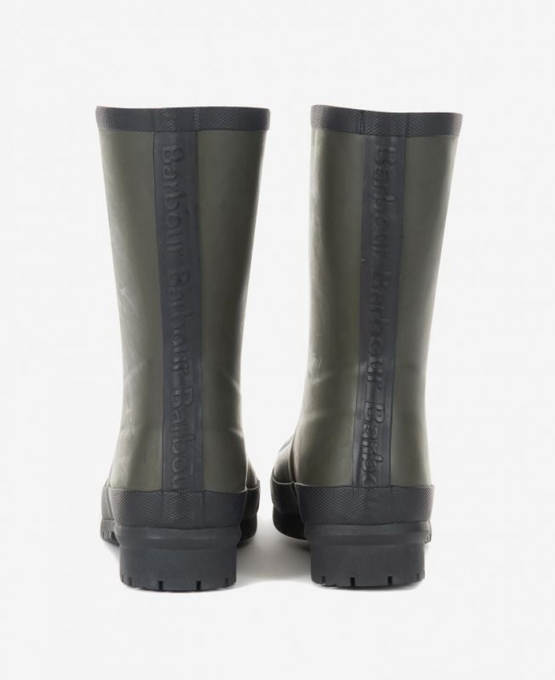 Olive Women Barbour Banbury Wellington Rain Boots | US-4576RXIZB