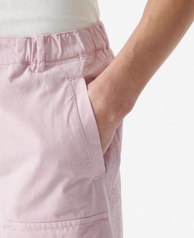 Pink Men Barbour International Cloud Shorts | US-2359CWDUP