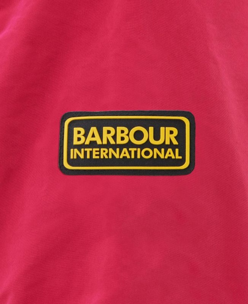 Pink Men Barbour International Legacy Overshirt | US-6943XSGOQ