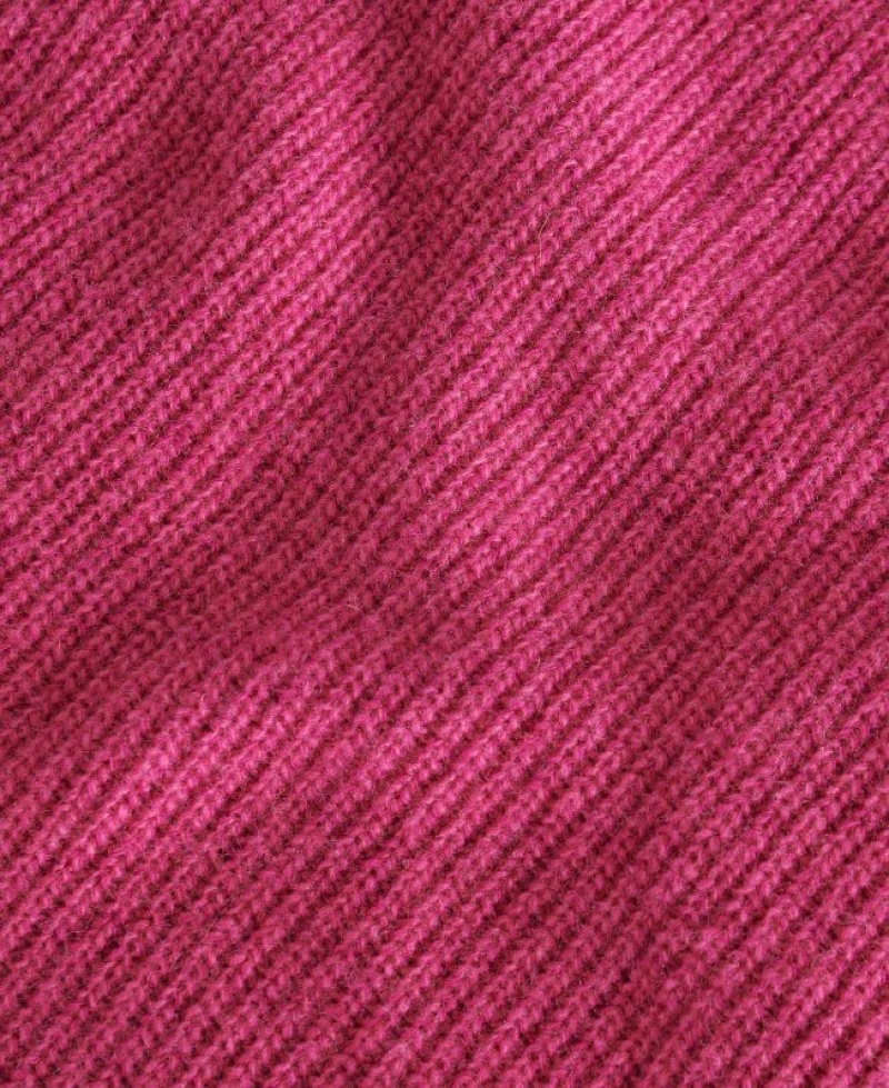 Pink Women Barbour International Holmes Knitted Dress | US-1836ZMBYV