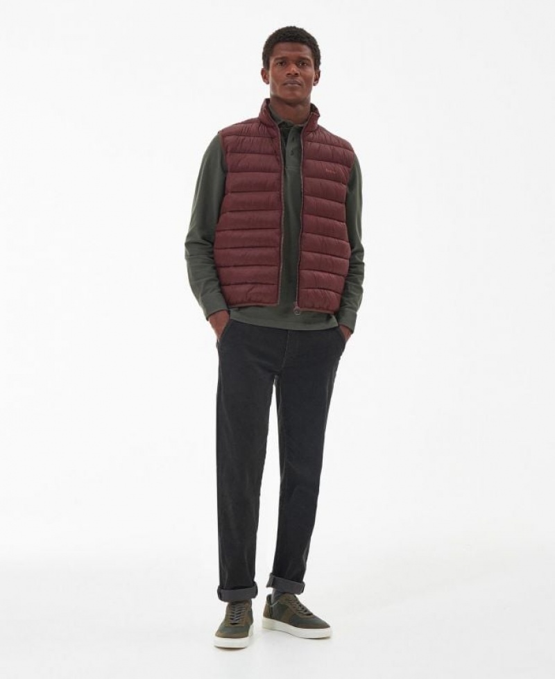 Red Men Barbour Bretby Vest | US-4819JQTSL