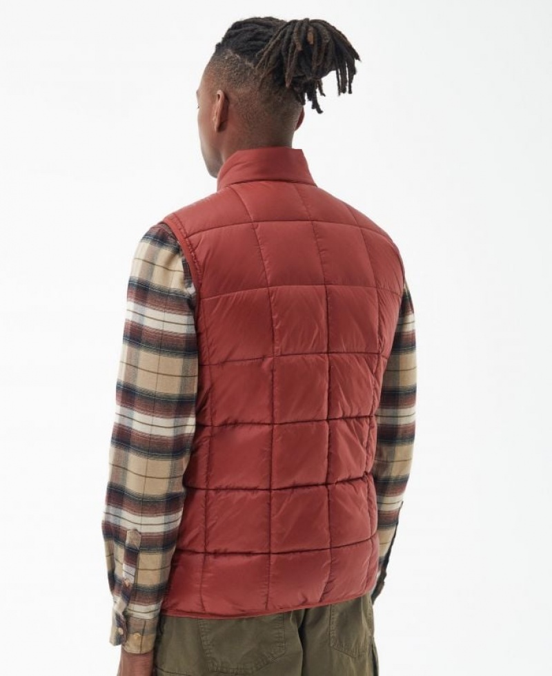 Red Men Barbour Ridge Vest | US-4538VAKMW