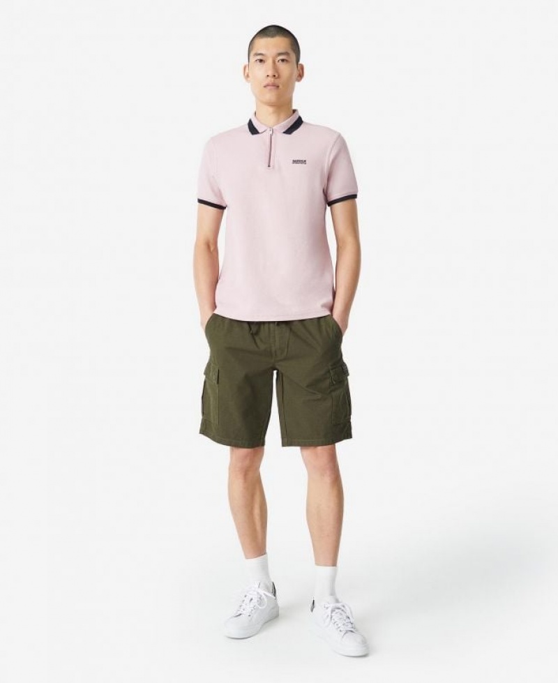 Rose Men Barbour International Richmond Polo Shirt | US-6731MESXO