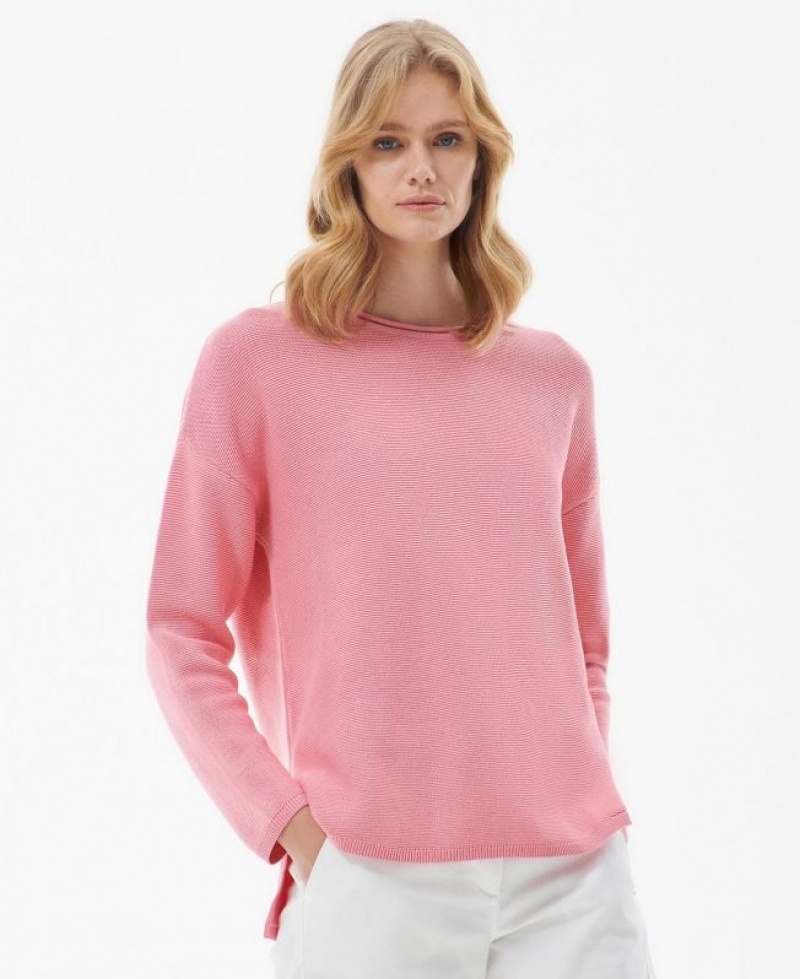 Rose Women Barbour Mariner Knitted Sweater | US-0231DLPOT